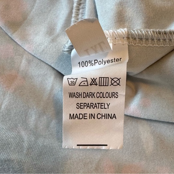 Floral Blue Maxi Dress - Picture 5 of 6